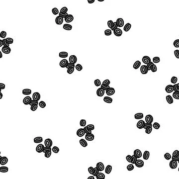 Olive slice food cut vector seamless pattern Stock Illustration