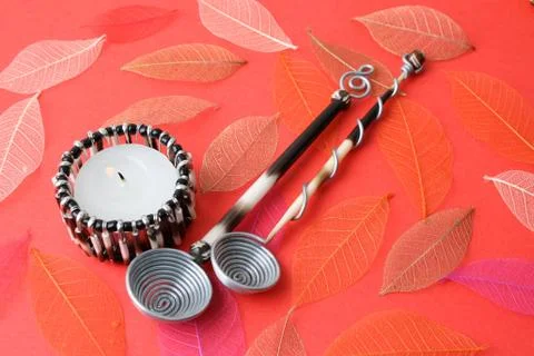 Olive Spoon Stock Photos