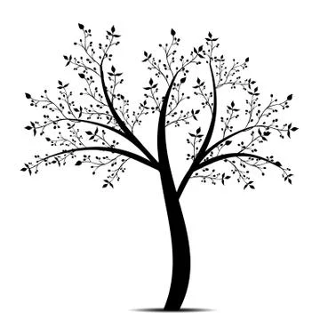Olive Tree Stock Illustration