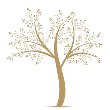 Olive Tree Stock Illustration