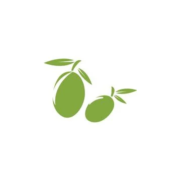 Olive tree vector illustration Illustrazione stock