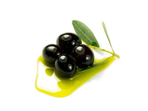 Olivee in the oil Stock Photos
