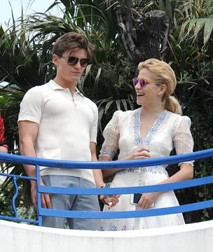  Oliver Cheshire and Pixie Lott out and about at the 68th Cannes Film Fest... 写真素材