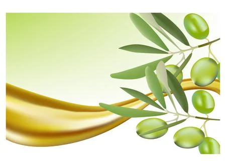 Olive's card Stock Illustration