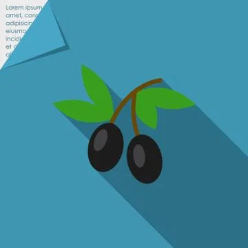 Olives icon 스톡 일러스트