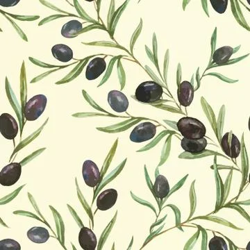 Olives Stock Illustration