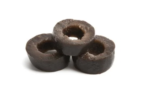 Olives isolated Stock Photos
