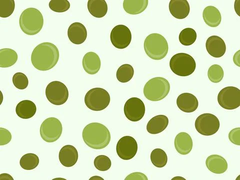 Olives seamless pattern. Design for printing on fabric, wrapping paper and ba Stock Illustration
