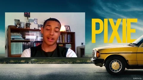 Olivia Cooke, Daryl McCormack and Ben Hardy talk about movie Pixie - 2020 Video stock 144639532