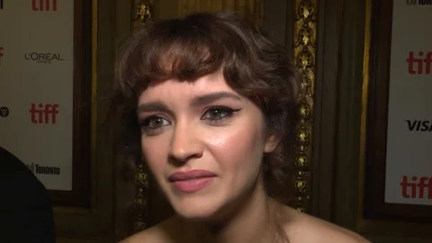 Olivia Cooke talks about her role in the movie during 44th Annual TIFF- 2019 Video stock 117645758