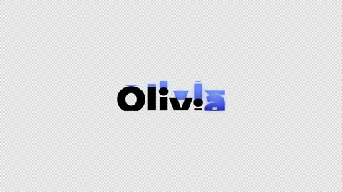 Olivia Text Reveal Animation Motion Design 動画素材 332116595