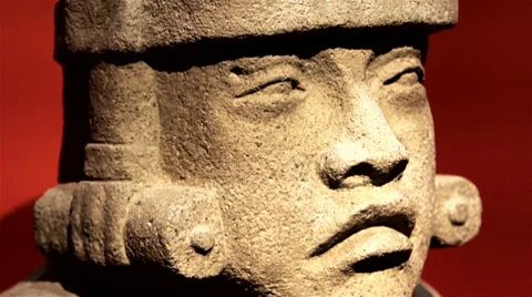 Olmec Head Stock Footage 10699739