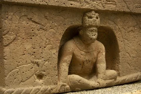 Olmec Monument Stock Photos