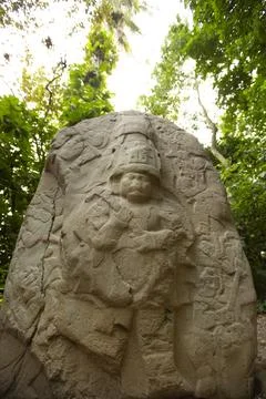Olmec Monument Stock Photos
