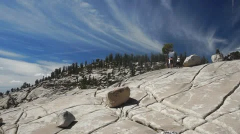 Olmsted Point #2, time-lapse Stock Footage 12091172