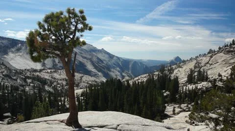 Olmsted Point, time-lapse Stock Footage 12091017