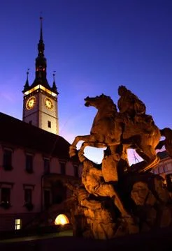 Olomouc Square Stock Photos