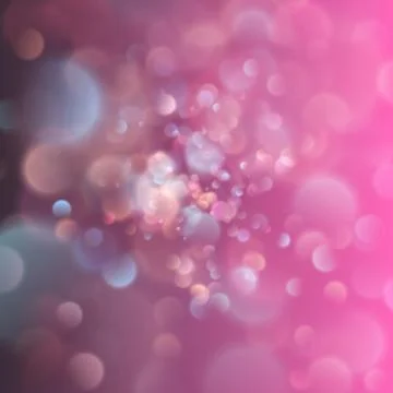 Olorful abstract bokeh background. Defocused festive lights. EPS 10 Stock Illustration