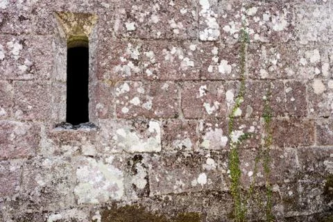 Ols monastery wall Stock Photos