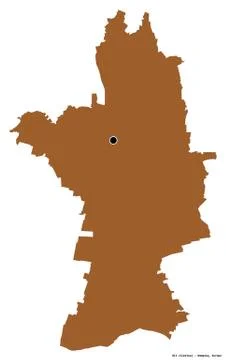 Olt, county of Romania, on white. Pattern Stock Illustration