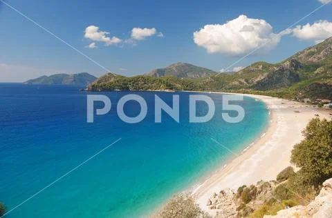Oludeniz in Turkey. Stock Photos