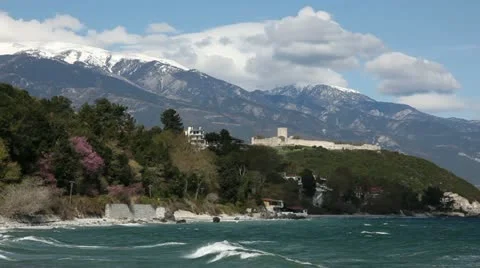 Olymp mountain Stock Footage 24660497