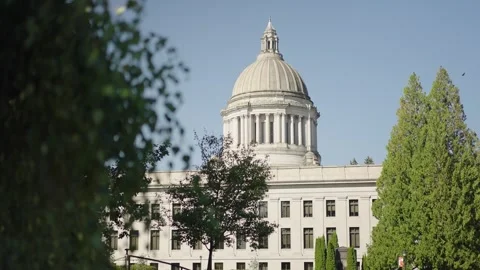 Olympia Capitol Building Video stock 292853719