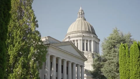 Olympia Capitol Building Video stock 292853953