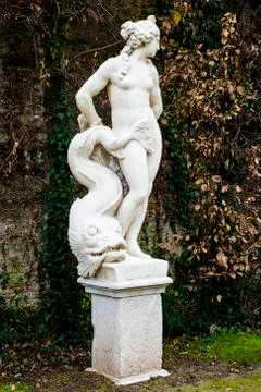 Olympia statue zero Stock Photos