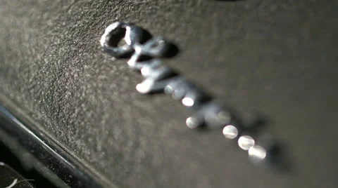 Olympia Typewriter Logo Rack Focus Video stock 65405354