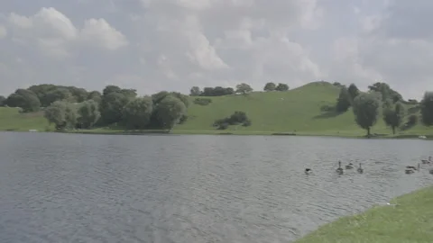 Olympiapark in Munich Stock Footage 230430133