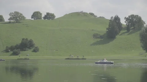Olympiapark in Munich Stock Footage 230432145