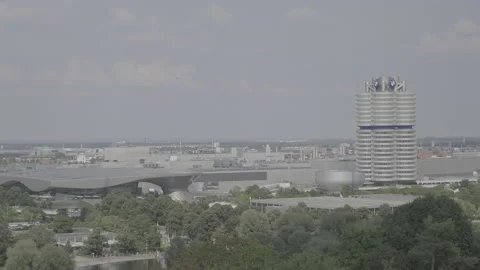 Olympiapark in Munich Stock Footage 230436679