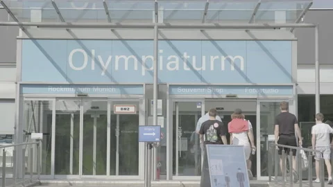 Olympiapark in Munich Stock Footage 230436929