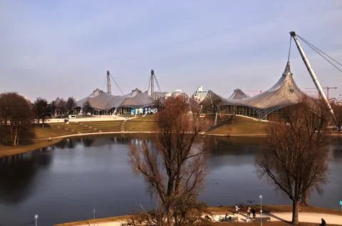 Olympiapark Munich. Stock Photos