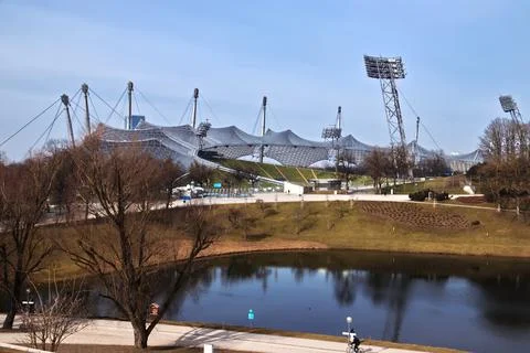 Olympiapark Munich. Stock Photos