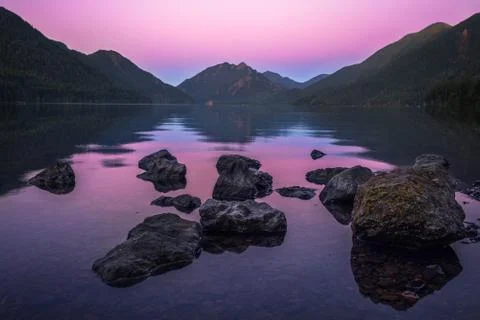 Olympic and Sunset Stock Photos