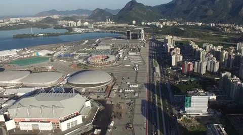 Olympic Arena - Stadium - Rio de Janeiro 2016 스톡 동영상 65400140
