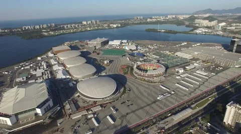 Olympic Arena - Stadium - Rio de Janeiro 2016 스톡 동영상 65400170
