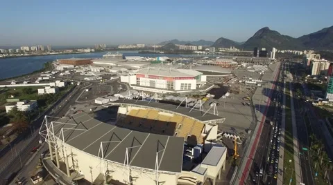 Olympic Arena - Stadium - Rio de Janeiro 2016 스톡 동영상 65400183