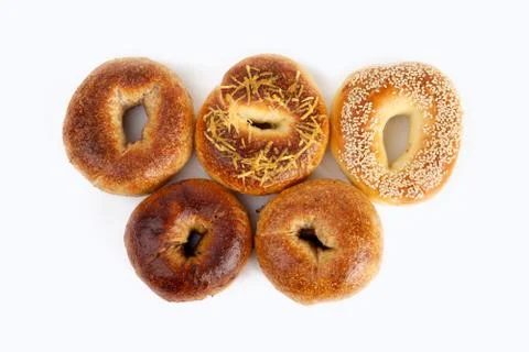 Olympic bagel Stock Photos