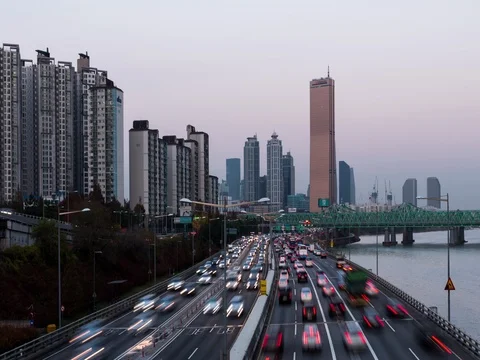 Olympic expressway Video stock 83289256