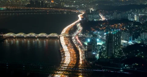 Olympic expressway Stock Footage 111959920