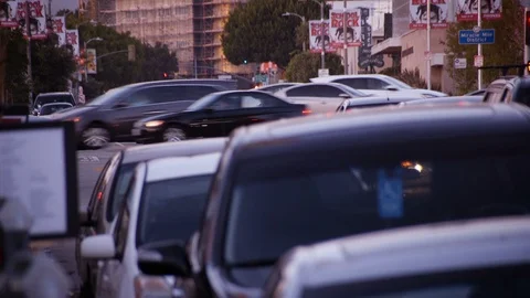 Olympic Fairfax Intersection Video stock 88843281