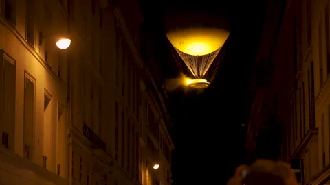 Olympic Flame, Cauldron, Paris 2024 Olympic Games, August 5, 2024, France Stock Footage 319648893
