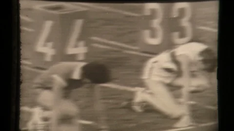 Olympic Game Starting Line, Ready Set Go, Athlete 1960 Summer Olympics Games in  Stock Footage 130000970
