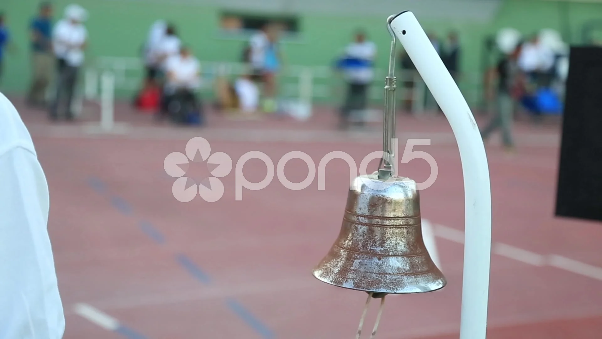 The olympic games. Official rings last 