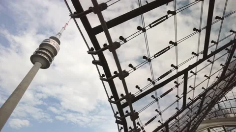 Olympic Park - Munich, Germany Stock Footage 157389705