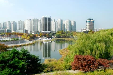 Olympic Park 스톡 사진