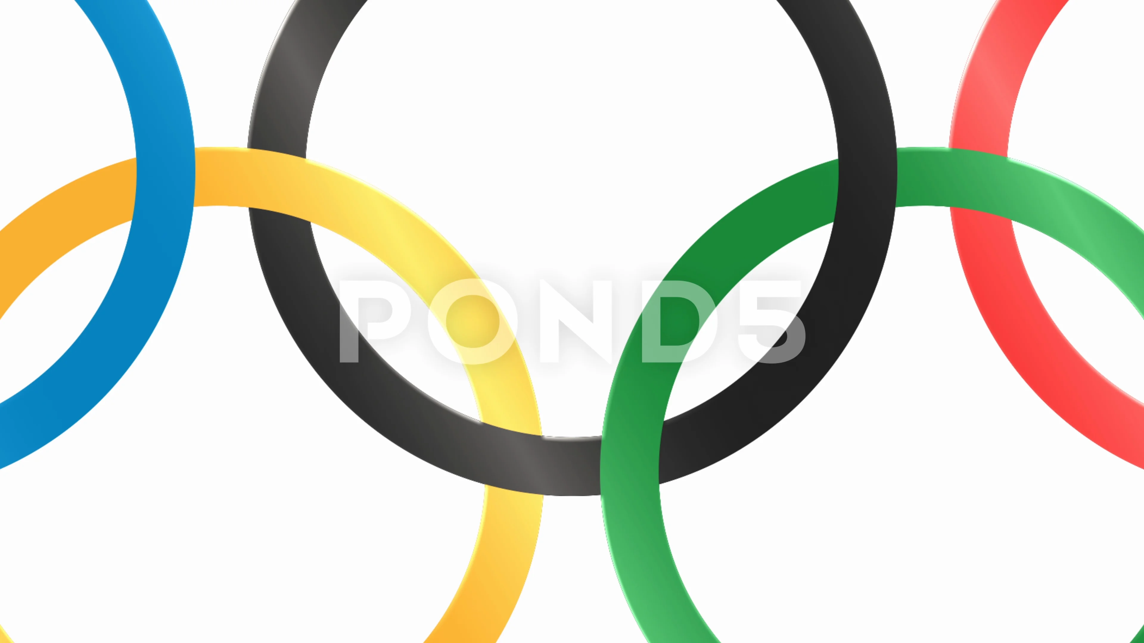 Gold Olympic Rings Symbol Under Spotlight Editorial Photography - Image of  textured, golden: 60030377